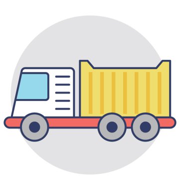  Kamyonet vektör simgesi