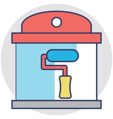  Boyama duvarları vektör simgesi