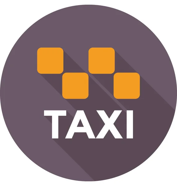 Taxi vektor icon — Stock vektor