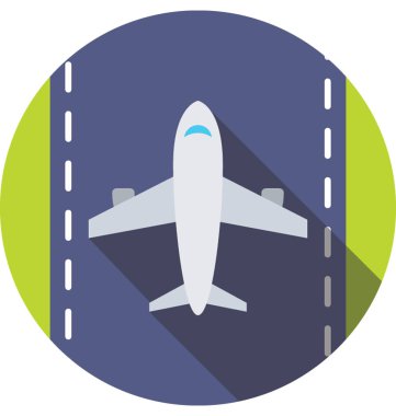  Uçak vektör simgesi