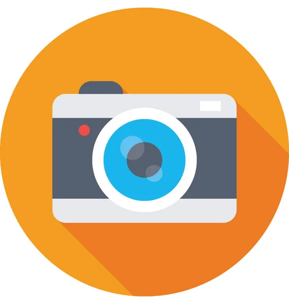 Camera Vector Icon — Stock Vector