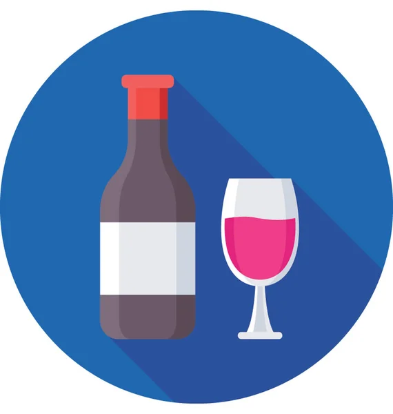 Icono de vector de alcohol — Vector de stock