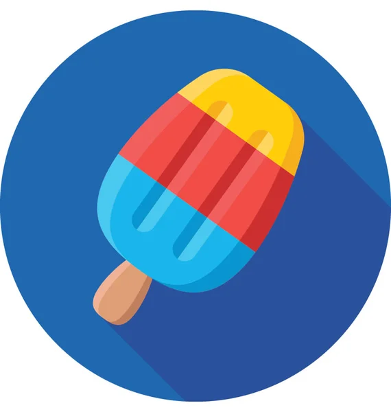 Popsicle vector icono — Vector de stock