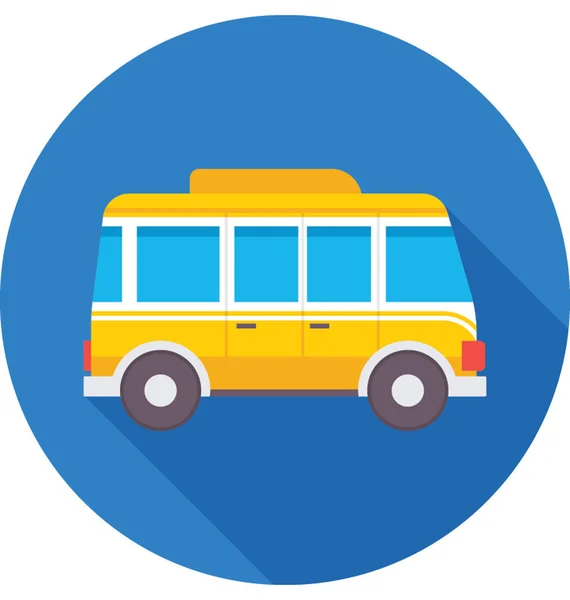 Icono vector de bus — Archivo Imágenes Vectoriales