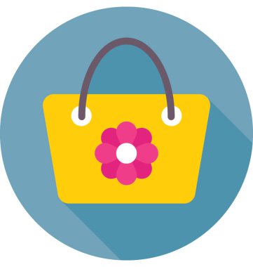  El çantası vektör simgesi