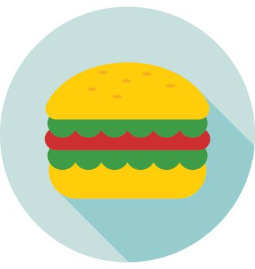  Hamburger vektör simgesi