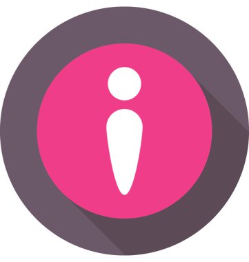  bilgi vektör simgesi