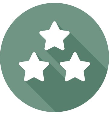  Yıldız vektör simgesi