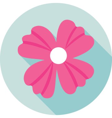  çiçek vektör simgesi