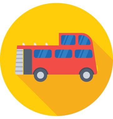  otobüs vektör simgesi