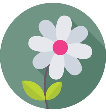  Daisy vektör simgesi