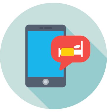  Hotel App vektör simgesi