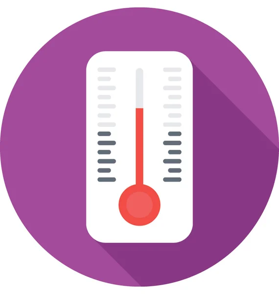 Termometre Vektör Simgesi — Stok Vektör