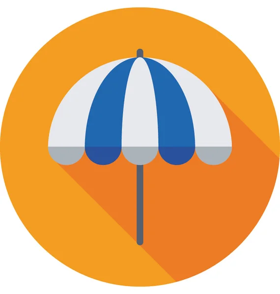 Icona del vettore ombrello — Vettoriale Stock