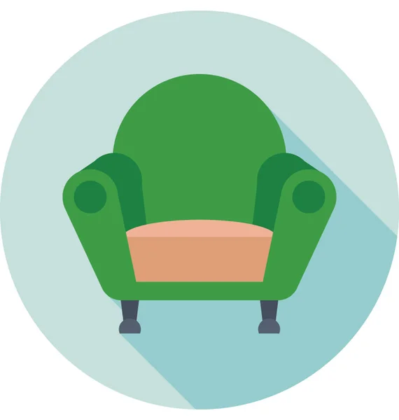 Icona vettoriale divano — Vettoriale Stock