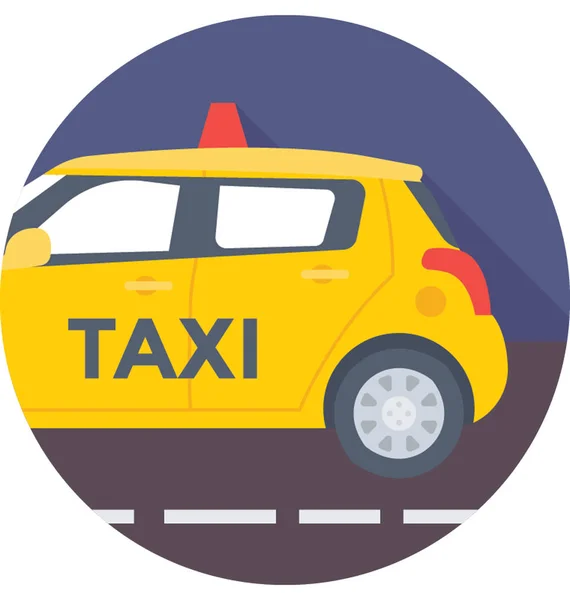 Taxi vektor icon — Stock vektor
