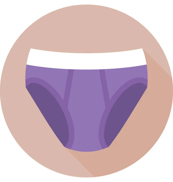 Underwear Vector Icon — Stock Vector