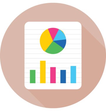  Rapor vektör simgesi