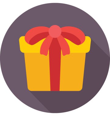  hediye vektör simgesi