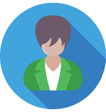  İşkadını vektör simgesi