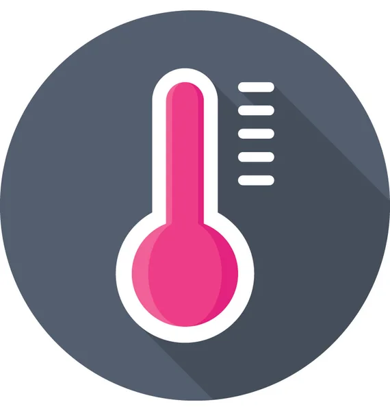 Thermometer Vector Icon — Stock Vector