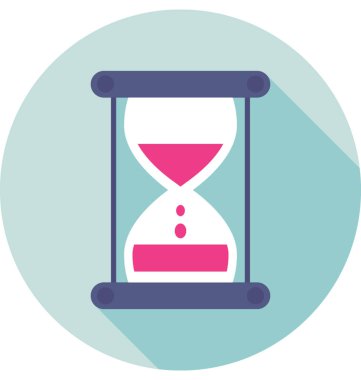  Kum Saati vektör simgesi 