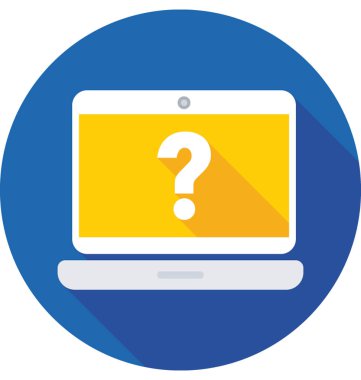  soru vektör simgesi 