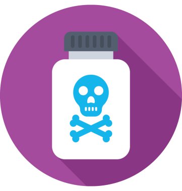  Kimyasal vektör simgesi 