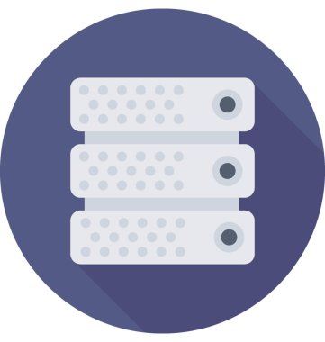  Sunucu vektör simgesi 