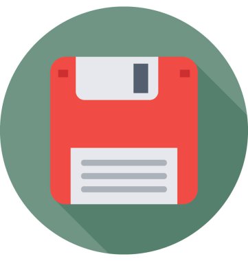  Disket vektör simgesi 