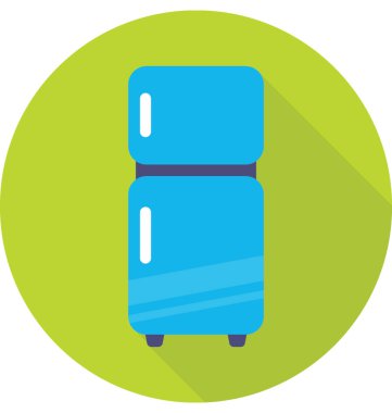  Buzdolabı vektör simgesi