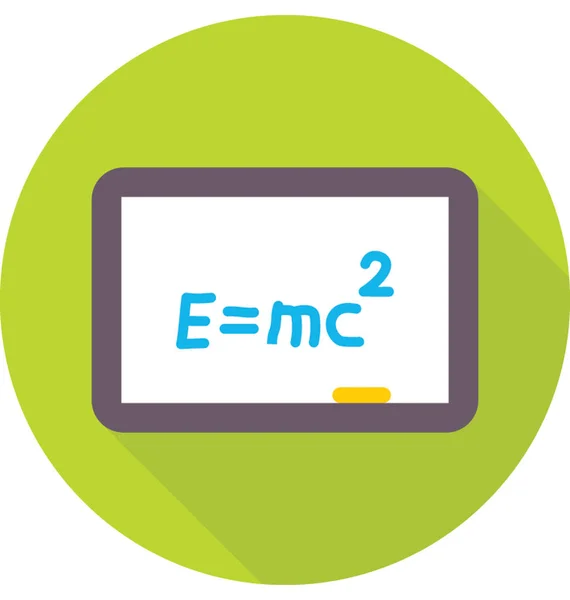 Einsteina formuła wektor ikona — Wektor stockowy