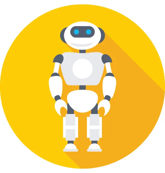 Robot vector icono — Archivo Imágenes Vectoriales