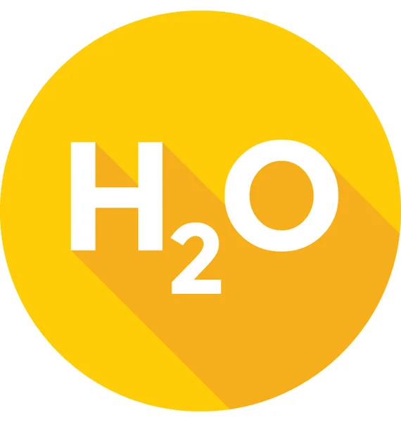 H2O wektor ikona — Wektor stockowy