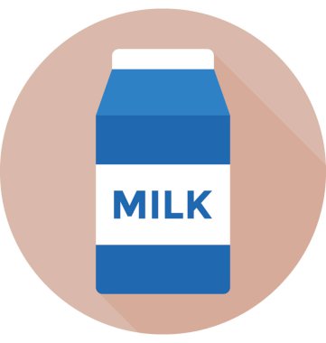  Süt Pack vektör simgesi