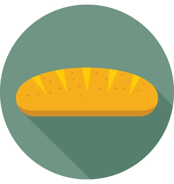 Stokbrood Vector Icon — Stockvector