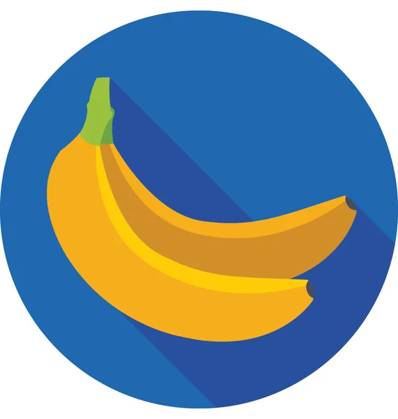 Banaan vector pictogram — Stockvector