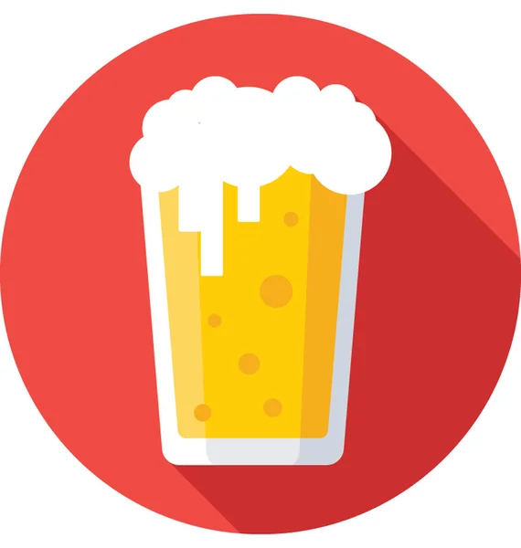 Beer Mug Vector Icon — Stock Vector