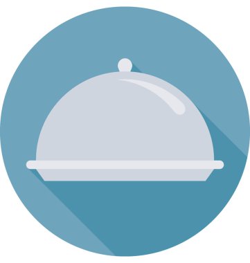  Tabağı vektör simgesi