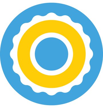  Donut vektör simgesi