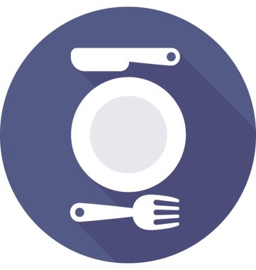  Yemek vektör simgesi