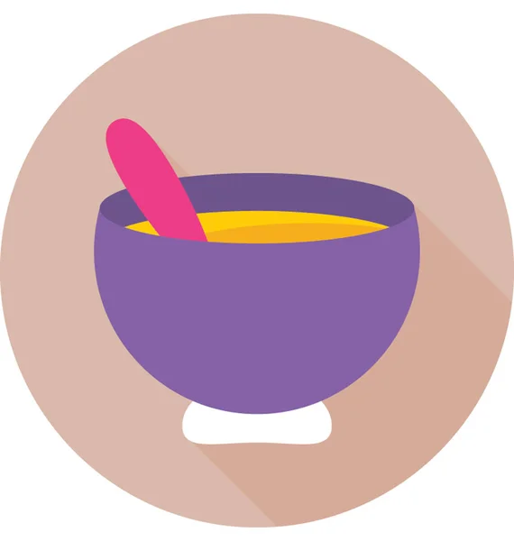 Icono de vectores de comida caliente — Vector de stock