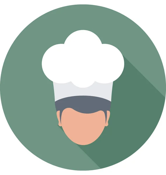 Chef Vector Icon — Stock Vector