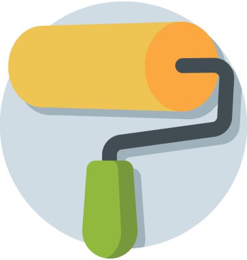  boya silindiri vektör simgesi 