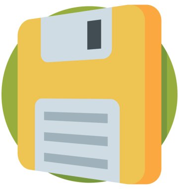  Disket vektör simgesi 