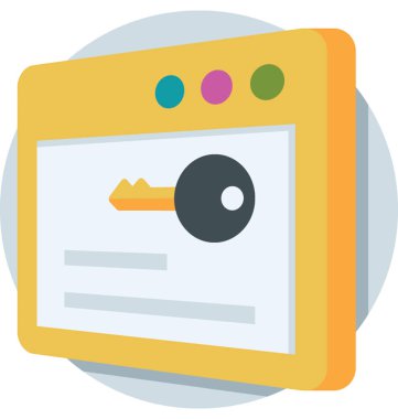  Web erişim vektör simgesi 