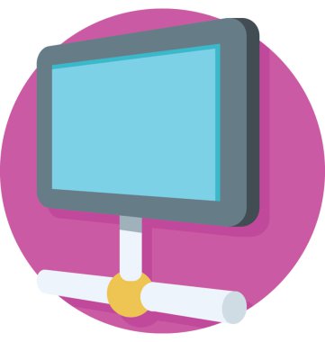  İstemci sunucu vektör simgesi