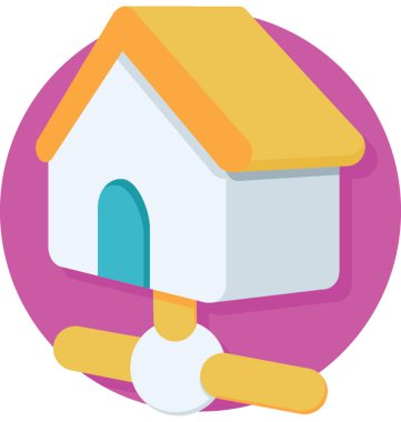  Ev ağı vektör simgesi