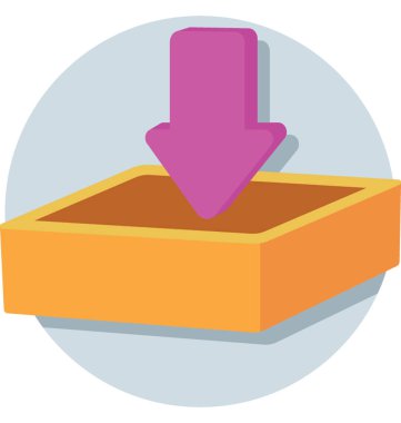  Gelen kutusu vektör simgesi