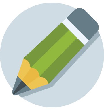  Kalem vektör simgesi 